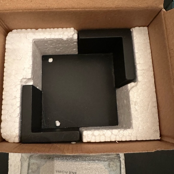 New Solid Glass Photo Coasters | Wood Holder | Set - Picture 5 of 10